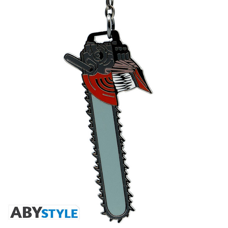 Product Chainsaw Man Head Keychain image