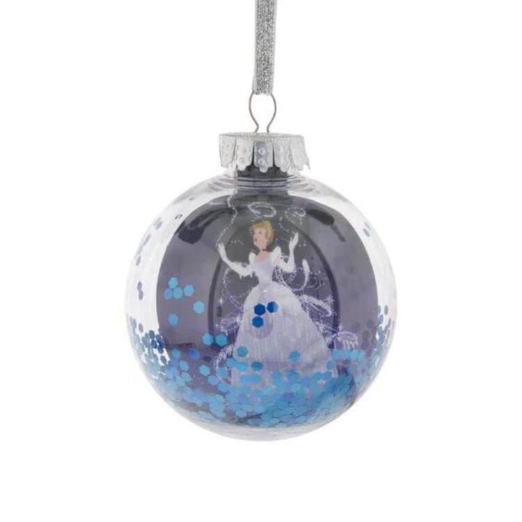 Product Disney Cinderella Sequin 2D Bauble image