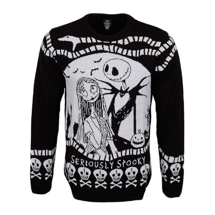 Product Disney Nightmare Before Christmas Seriously Spooky Christmas Jumper image