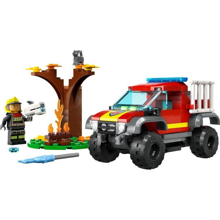 Product LEGO® City: 4x4 Fire Truck Rescue (60393) image