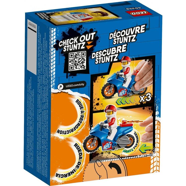 Product LEGO® City: Rocket Stunt Bike (60298) image