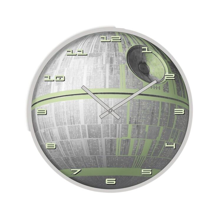 Product Star Wars (Death Star Glow) Wall Clock image