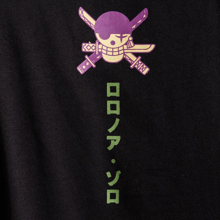 Product One Piece Zoro Black T-shirt image
