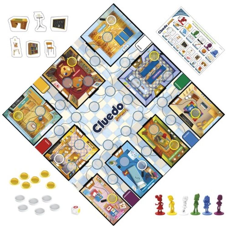 Product Επιτραπέζιο Παιχνίδι Hasbro Cluedo Junior (Ελληνική Γλώσσα) (F6419) image