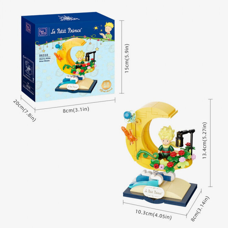 Product Τουβλάκια Pantasy The Little Prince Starry Ride-New Moon Building block image
