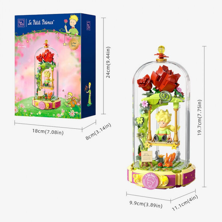 Product Pantasy The Little Prince Eternity Series - Rose Swing  Building block image