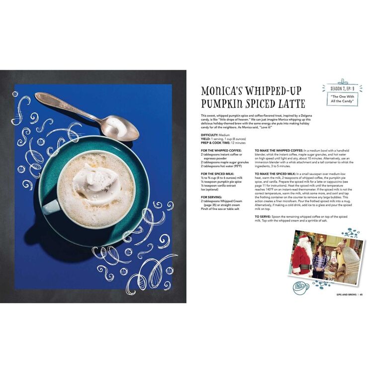 Product Friends: The Official Central Perk Cookbook (Classic TV Cookbooks, 90s Tv) image