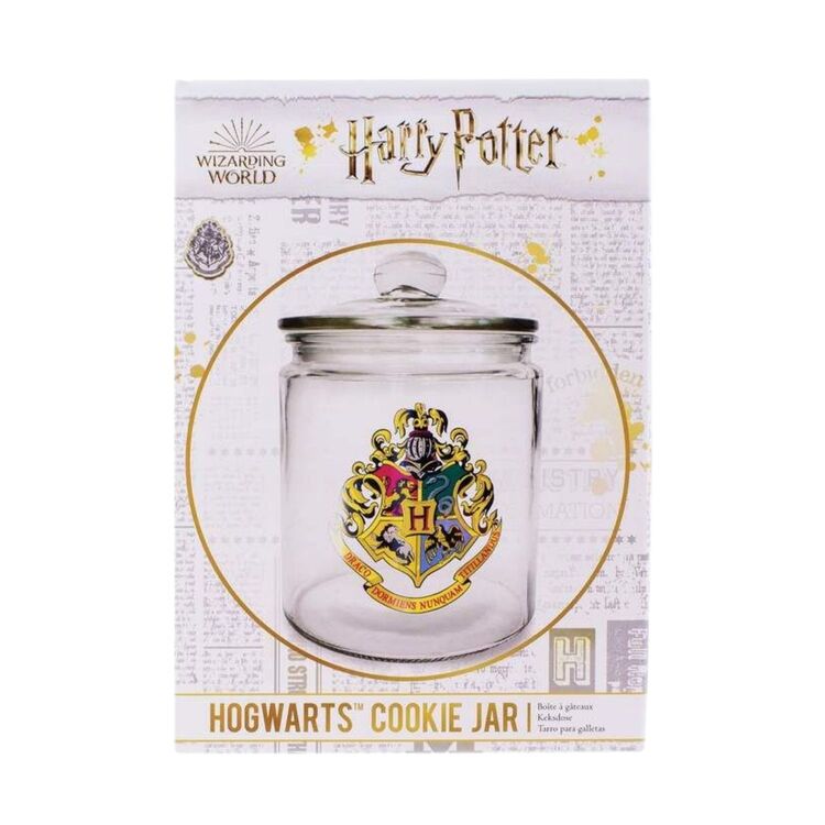 Product Harry Potter Hogwarts Glass Cookie Jar image