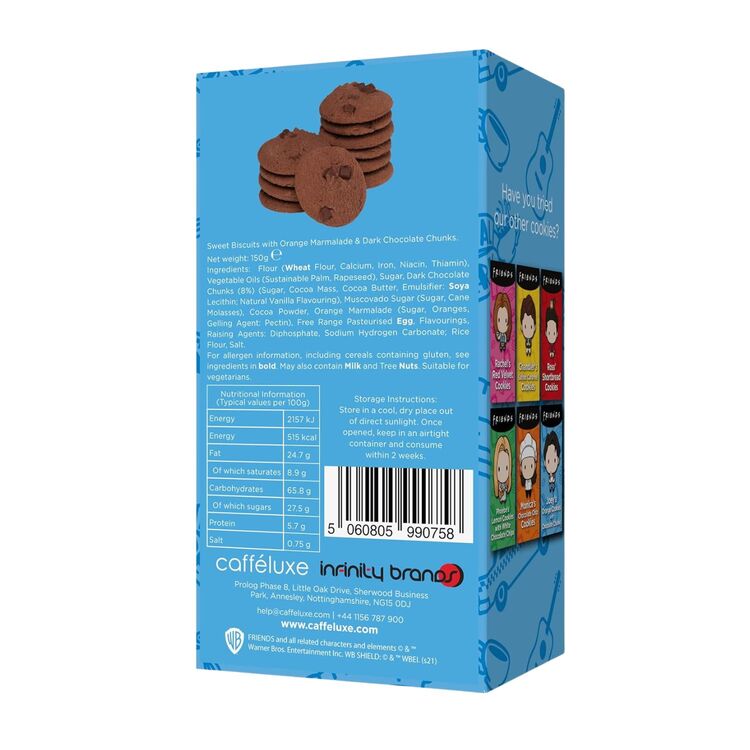 Product Friends Orange Cookies With Chocolate Chunk image