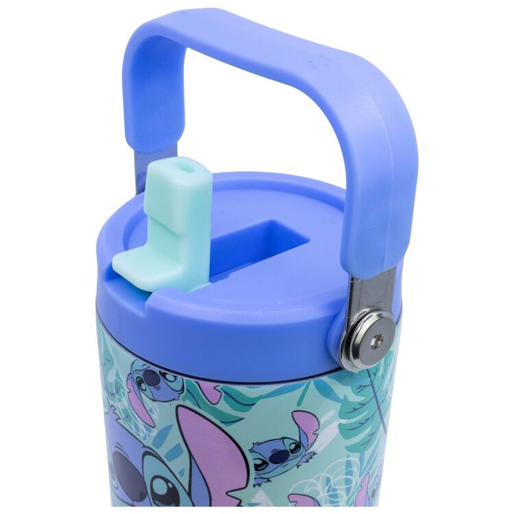 Product Stitch Aloha Young Adult Cool Insulated Stainless Steel Tumbler With Handle image