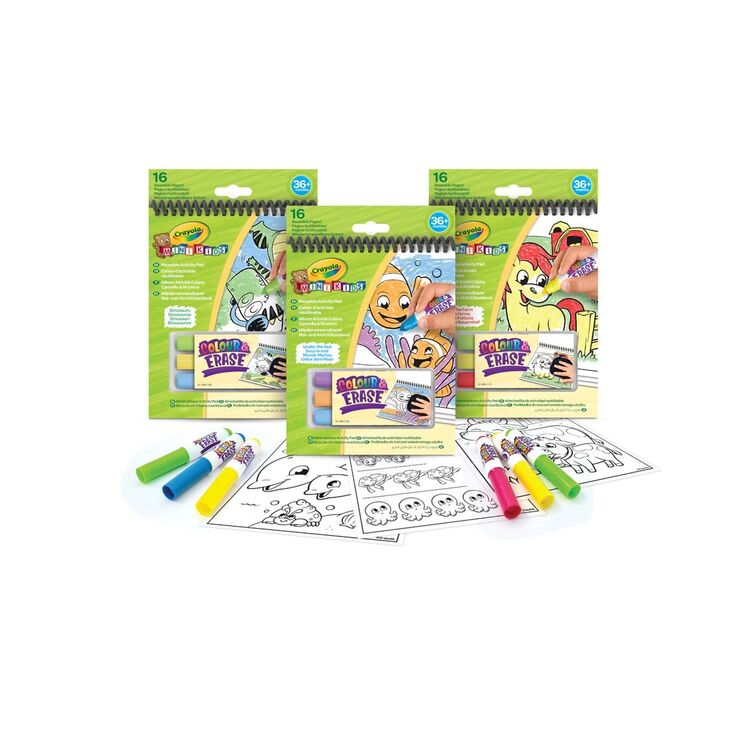 Product Σετ Ζωγραφικής 81-1499 Crayola Mini Kids Color & Erase 1τμχ Τυχαία Επιλογή image