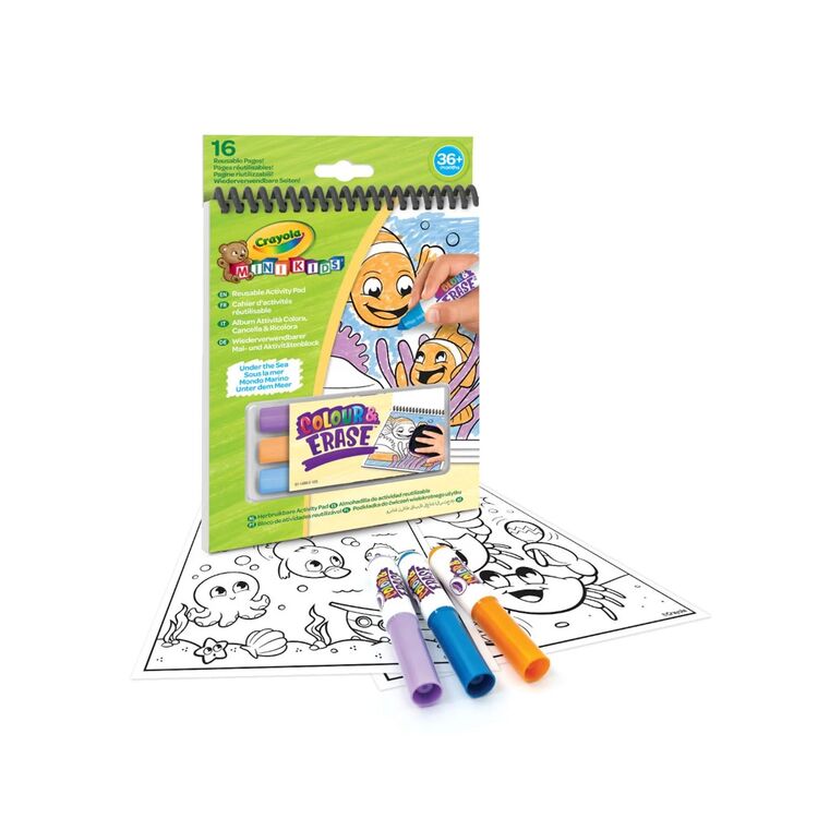 Product Σετ Ζωγραφικής 81-1499 Crayola Mini Kids Color & Erase 1τμχ Τυχαία Επιλογή image