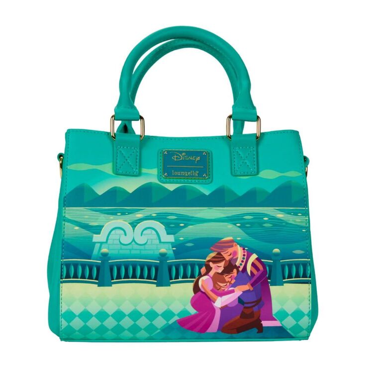 Product Τσάντα Χιαστί Loungefly Disney Tangled Princess Castle image
