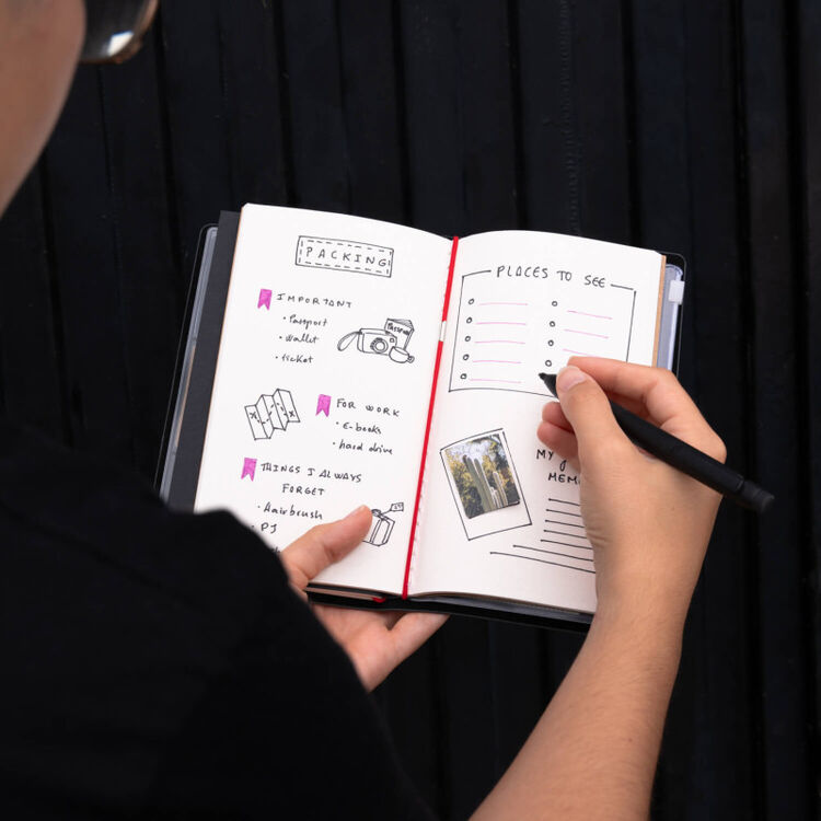 Product Stranger Things Travel Notebook image