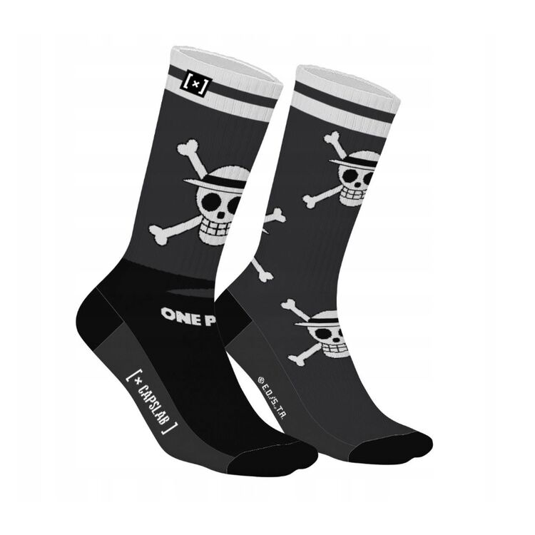 Product Κάλτσες One Piece Socks  Skull Grey Socks image