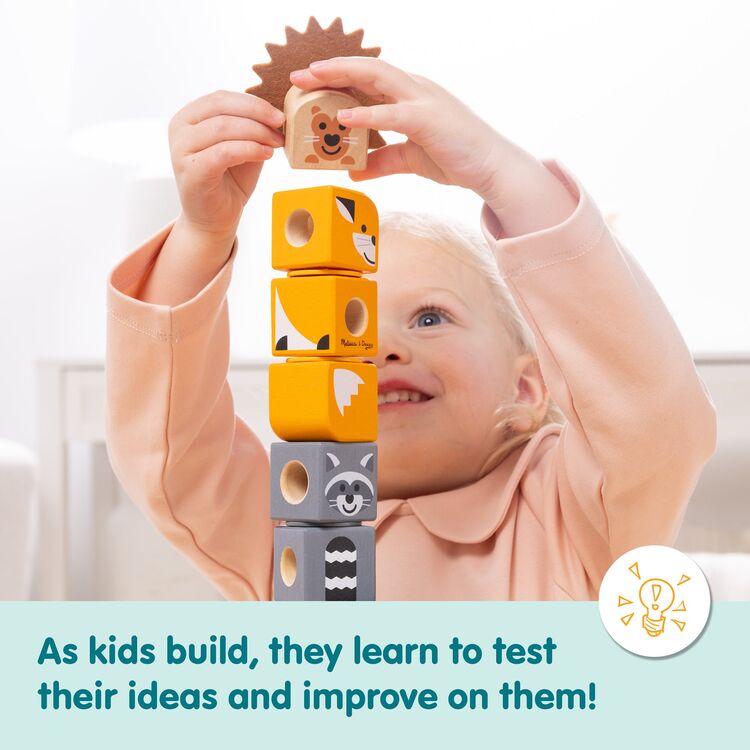 Product Melissa & Doug Blockables: Woodland Friends (6074895) image