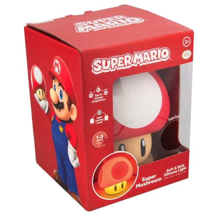 Product Φωτιστικό Super Mario  Mushroom SquishyGlo image