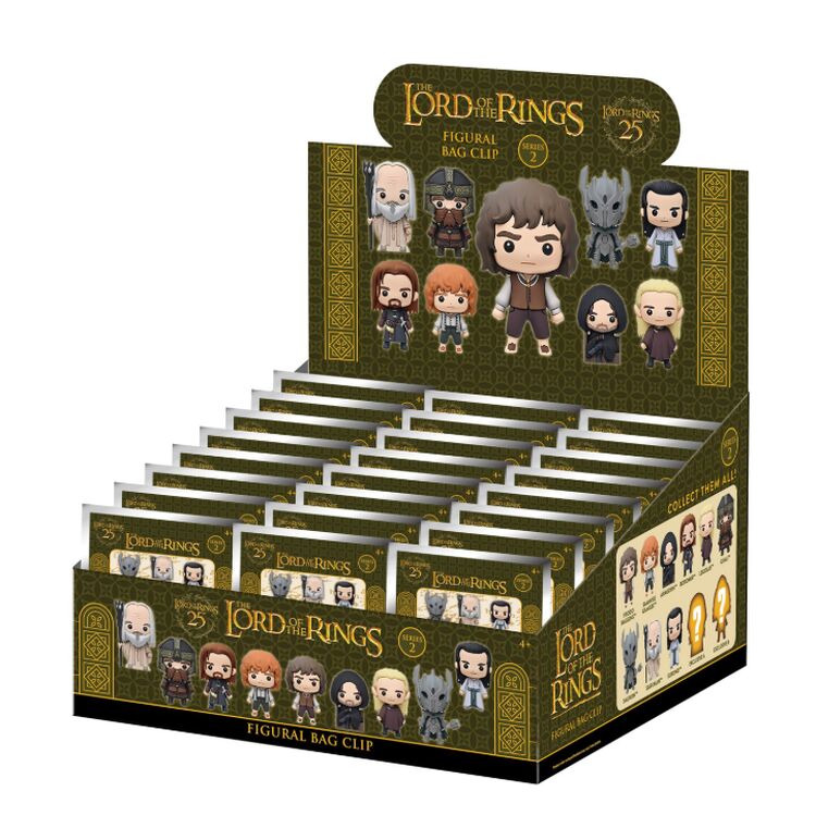 Product Lord of the Rings (Series2) 3D Foam Bag Clips Figures (1pc) Random image
