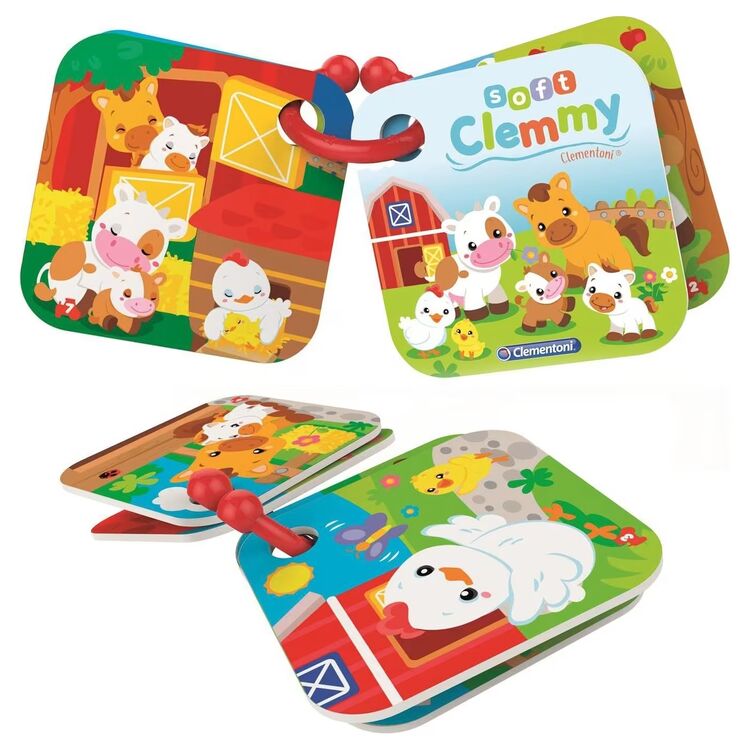 Product Baby Clementoni: Soft Clemmy Set - Sweet Animal Farm (1033-17174) image