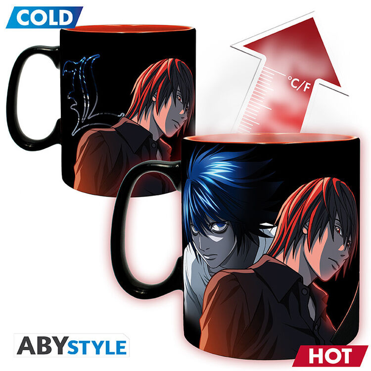 Product Death Note L & Light Mug Heat Change image