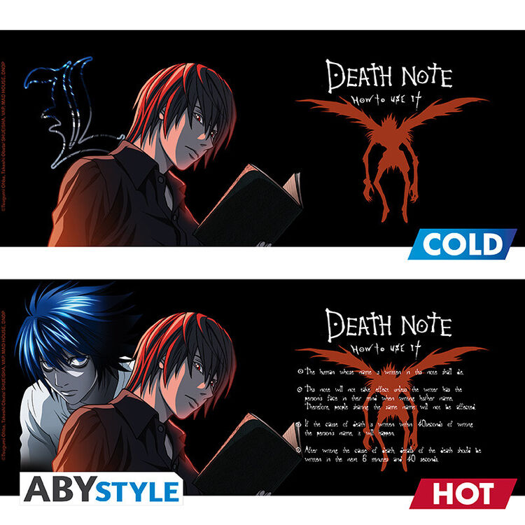 Product Death Note L & Light Mug Heat Change image