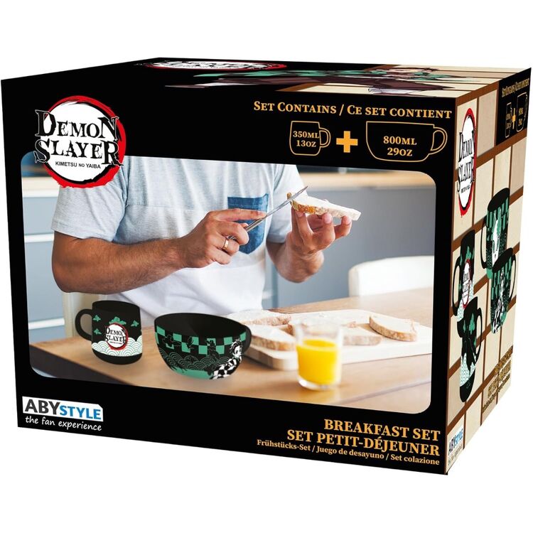 Product Κούπα και Μπολ Demon Slayer Breakfast Set Mug and Bowl image