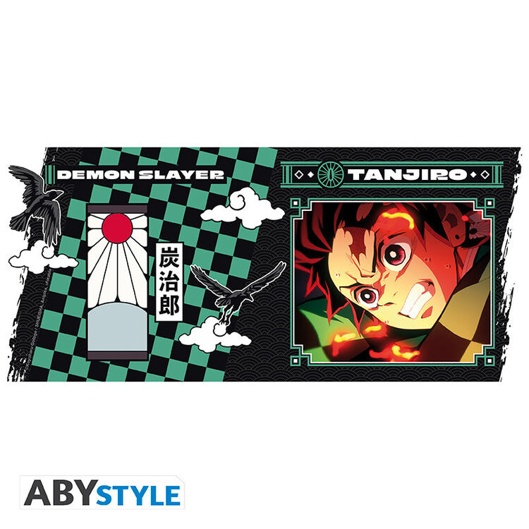 Product Demon Slayer Tanjiro black & green Mug image