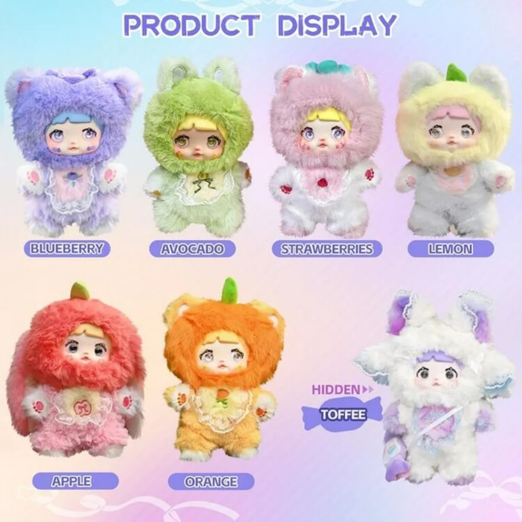 Product Λούτρινο Μπρελόκ Nommi Interesting Fruits Series Blind Box (1pc) 1τμχ Τυχαία Επιλογή image