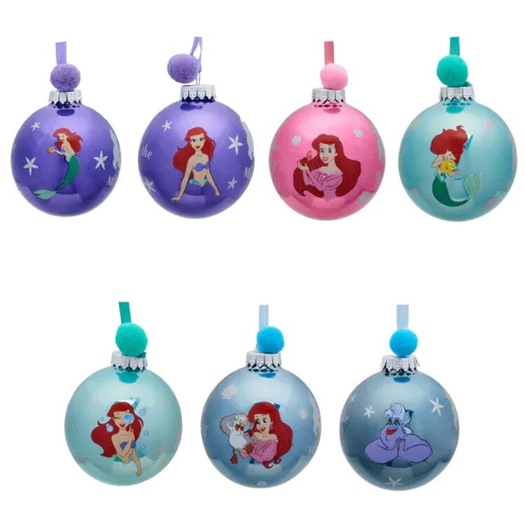Product Χριστουγεννιάτικες Μπάλες Disney Set of 7 Ariel image