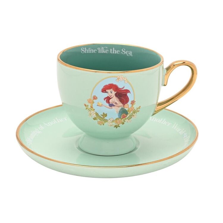 Product Φλιτζάνι με Πιάτο Disney Pastel Princess Tea Cup & Saucer - Ariel image