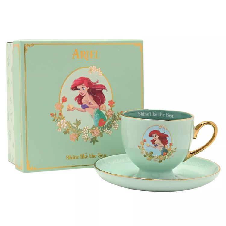 Product Φλιτζάνι με Πιάτο Disney Pastel Princess Tea Cup & Saucer - Ariel image