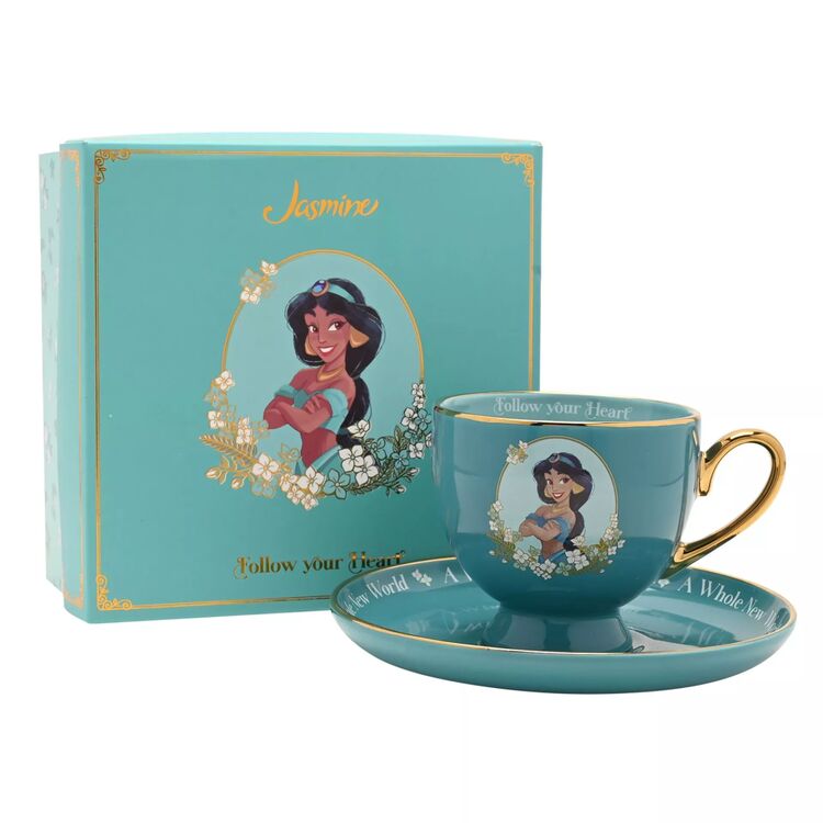 Product Φλιτζάνι με Πιάτο Disney Pastel Princess Tea Cup & Saucer - Jasmine image