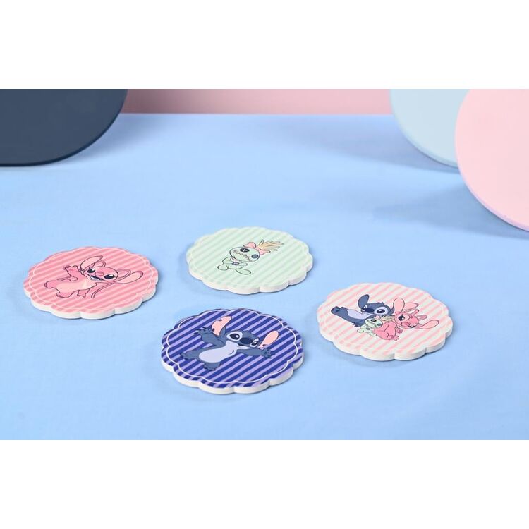 Product Σουβέρ Disney Stitch Set of 4 Coasters image