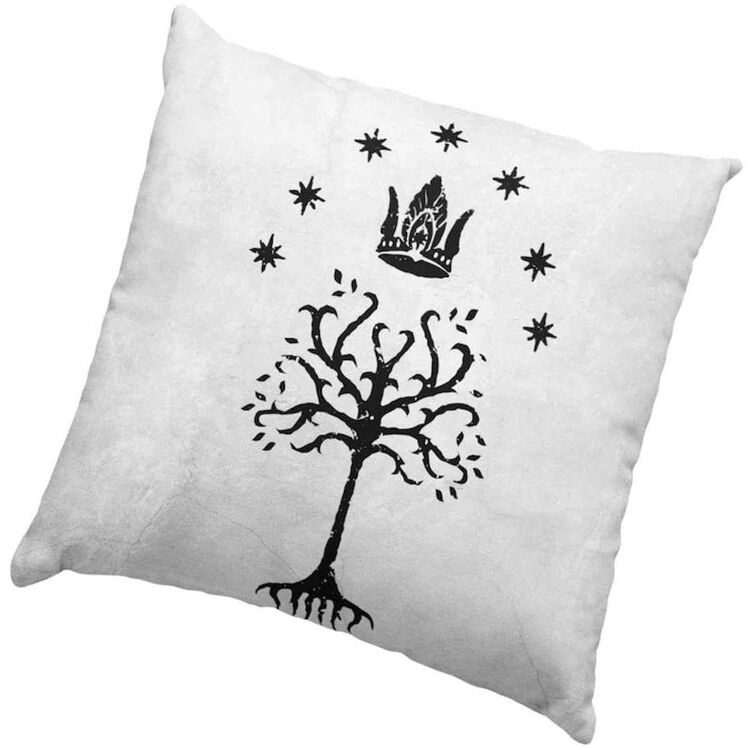 Product Lord Of The Ring Cushion Square White Tree Of Gondor image