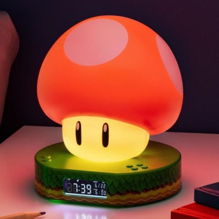 Product Nintendo: Super Mario - Mushroom Digital Alarm Clock image