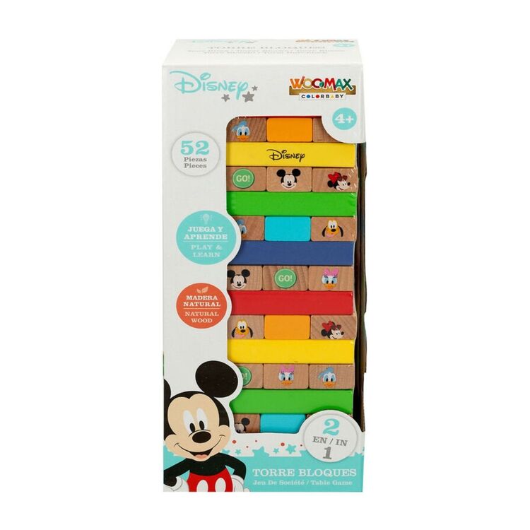 Product Disney Blocks Tower + Domino Wooden Set image