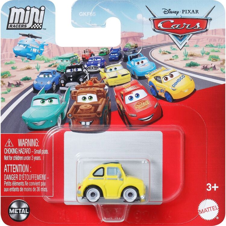 Product Mattel Disney Cars: Mini Racers - Luigi Vehicle (JDJ43) image