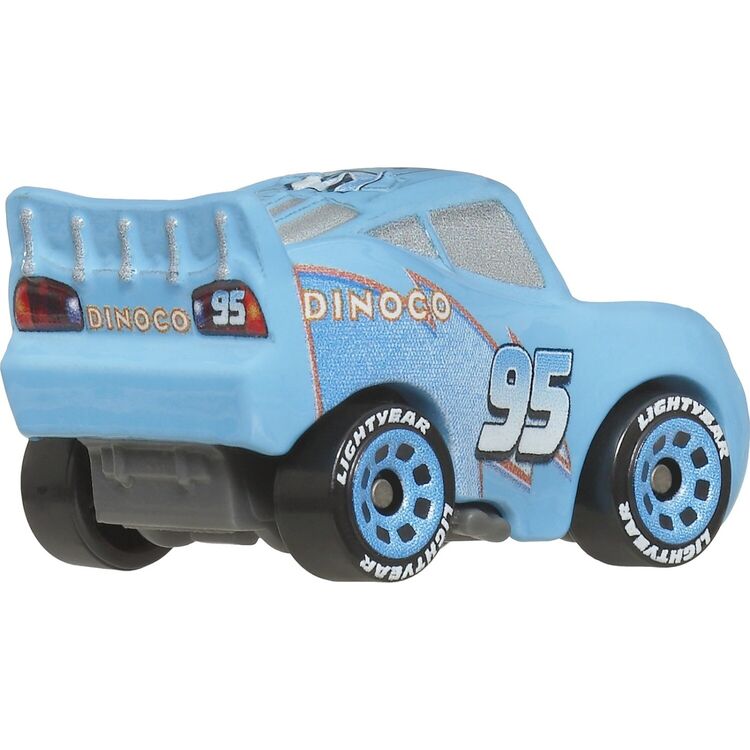 Product Mattel Disney Cars: Mini Racers - Dinoco Lightning McQueen Vehicle (JGN96) image