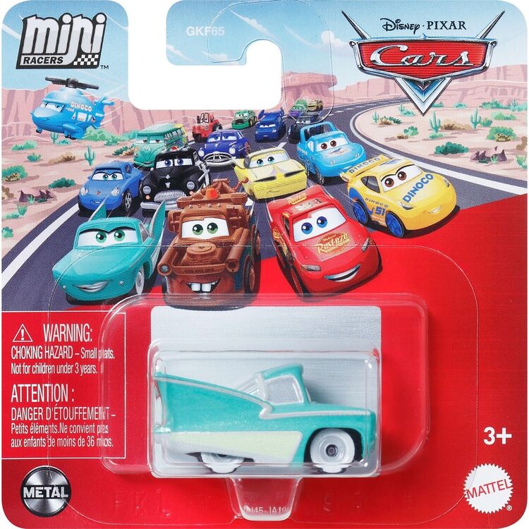 Product Mattel Disney Cars: Mini Racers - Flo Vehicle (JDJ45) image