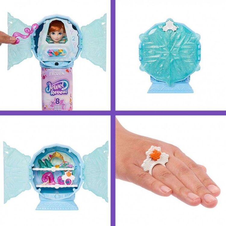 Product Mattel Disney: Frozen Jewel Reveal - Anna with Jewelry Box Doll (JJY37) image