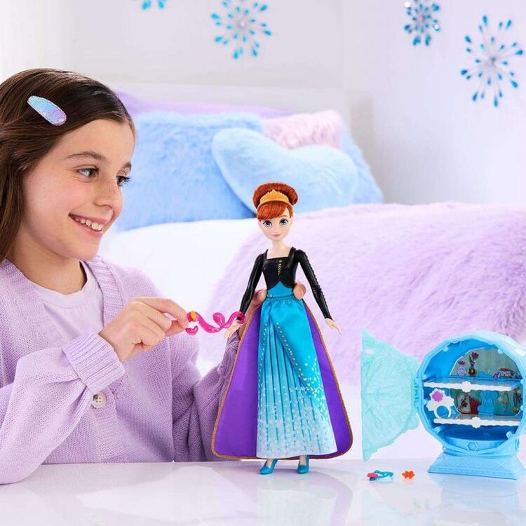 Product Mattel Disney: Frozen Jewel Reveal - Anna with Jewelry Box Doll (JJY37) image