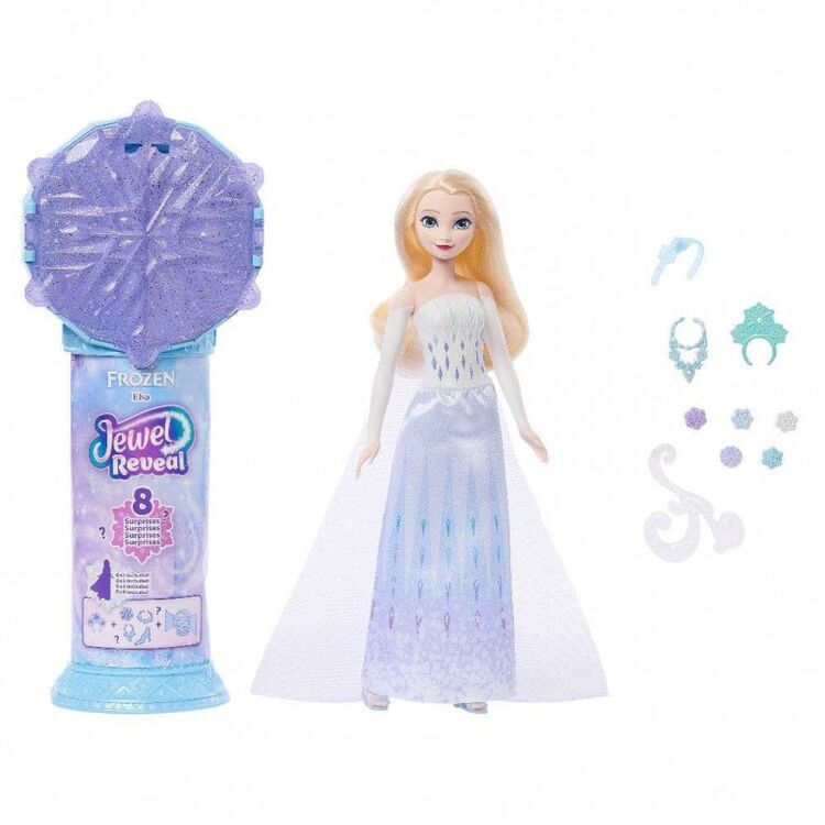 Product Mattel Disney: Frozen Jewel Reveal - Elsa with Jewelry Box Doll (JJY36) image