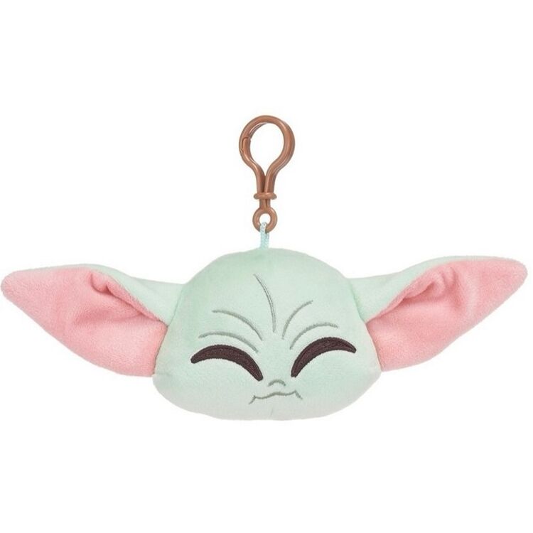 Product Λούτρινο Μπρελόκ Star Wars Mandalorian Grogu Head Bag Clip Random(1pc) 1τμχ Τυχαία Επιλογή image