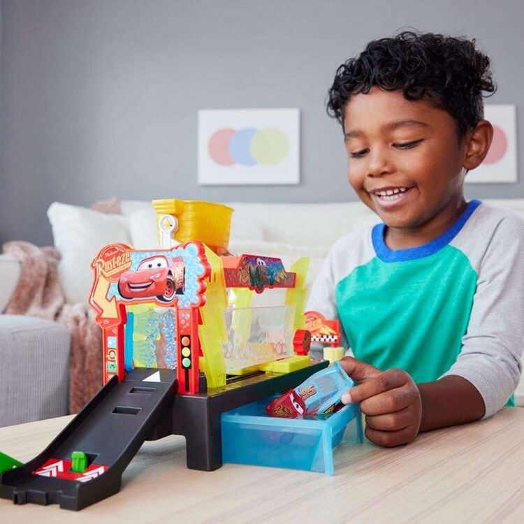 Product Mattel Disney Cars: Color Changers - Race Ready Car Wash (JBM70) image