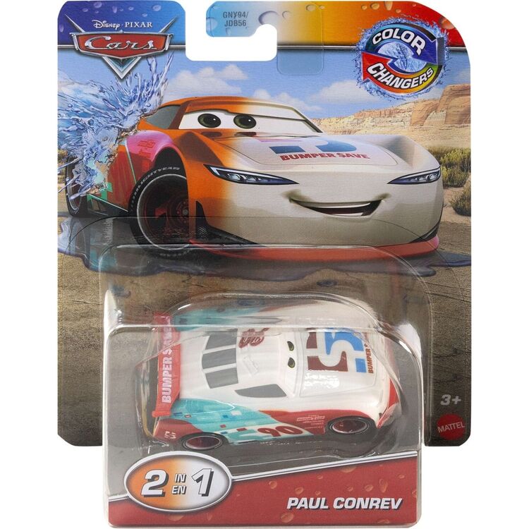 Product Mattel Disney Cars: Color Changers - Paul Conrev (JHG28) image