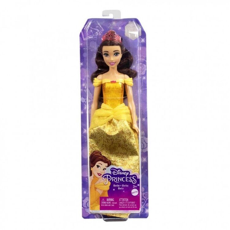 Product Κούκλα Mattel Disney Princess - Belle Fashion Doll (HLW11) image
