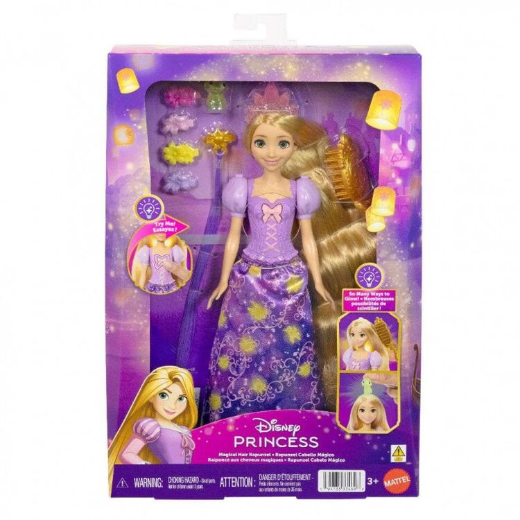 Product Mattel Disney: Princess - Magical Hair Rapunzel Doll (JHL46) image