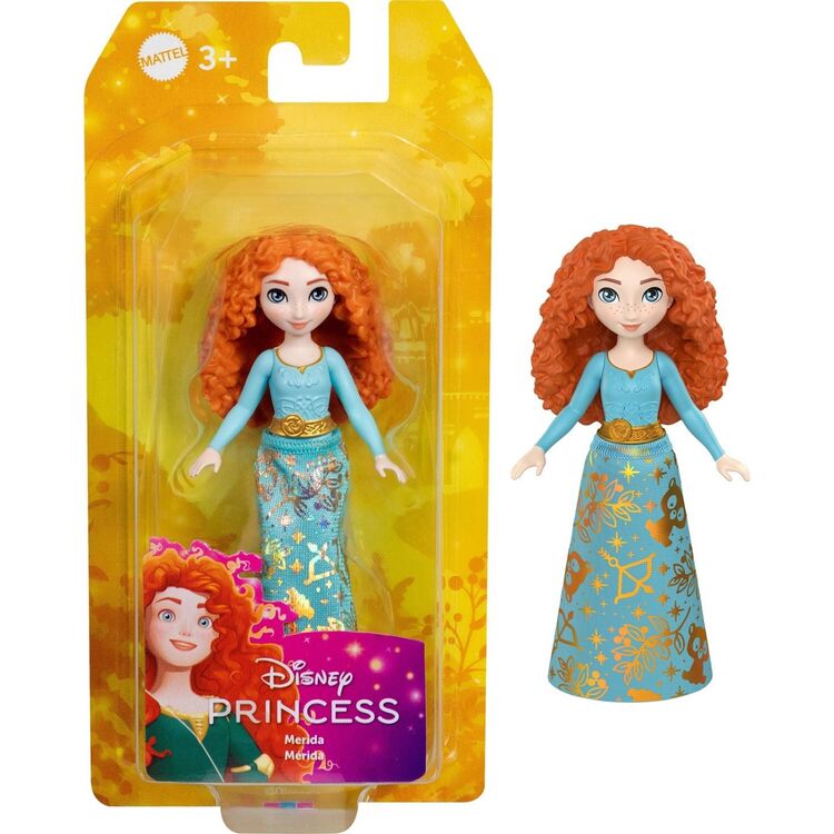 Product Mattel: Disney Princess - Merida Small Doll (JBX52) image