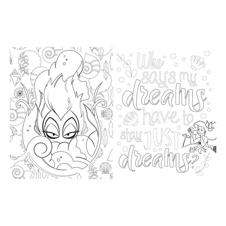 Product Βιβλίο Ζωγραφικής Disney Quotes to Live Your Life By Colouring Book : A collection of inspirational sayings and words of wisdom image