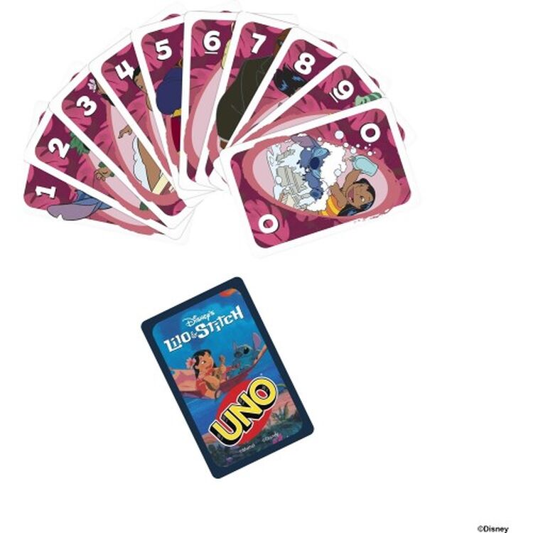 Product Παιχνίδι με Κάρτες Mattel Uno: Disney - Lilo & Stitch image